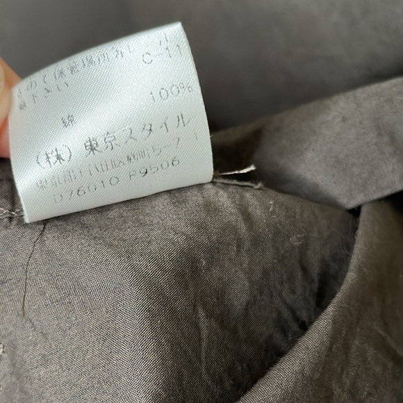 Nicole Farhi Boxy Linen Cotton Embroidered Floral Short Sleeve Button Blouse Lrg - Picture 9 of 12